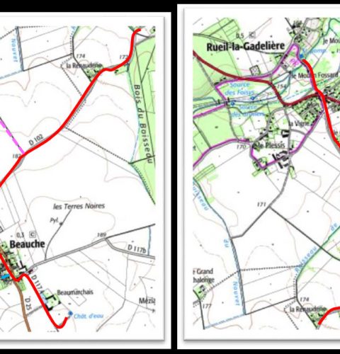 réalisation Siadep Brezolles levé topographique longue distance